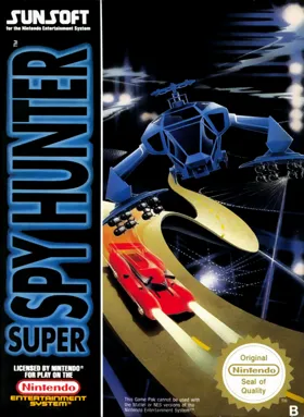 Super Spy Hunter (Europe) box cover front